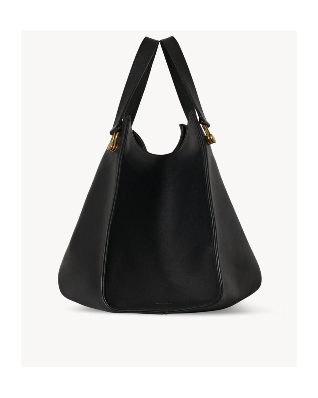 The Row Black Alexia Leather Handbag