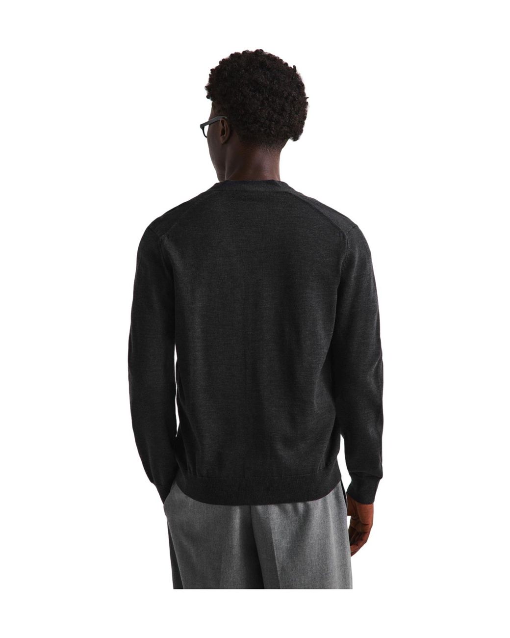 Maison Kitsuné Black Casual Cardigan for men