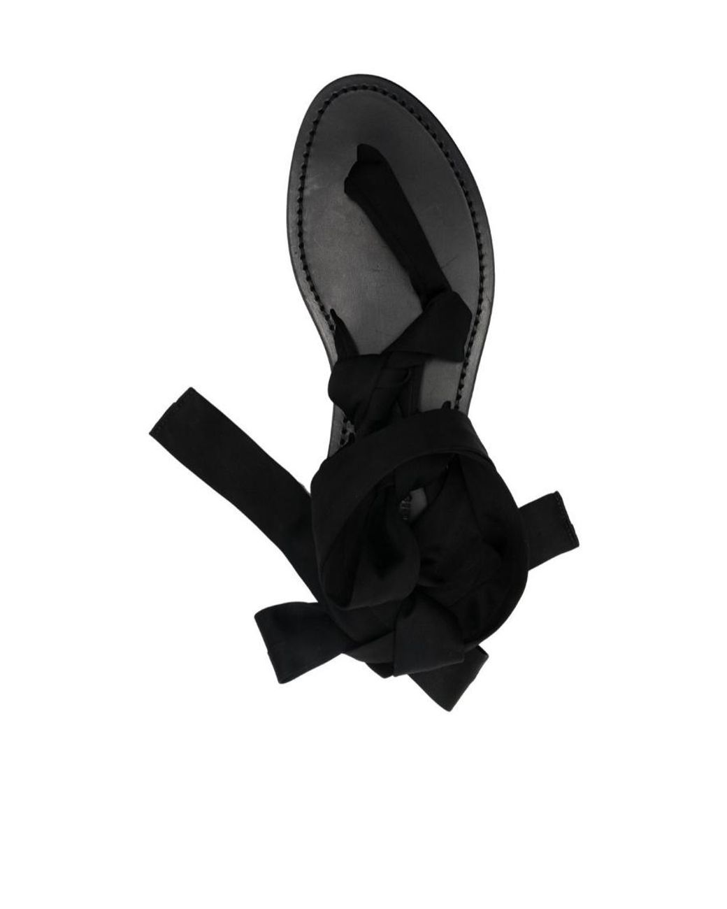 Saint Laurent Black Nolan Sandals