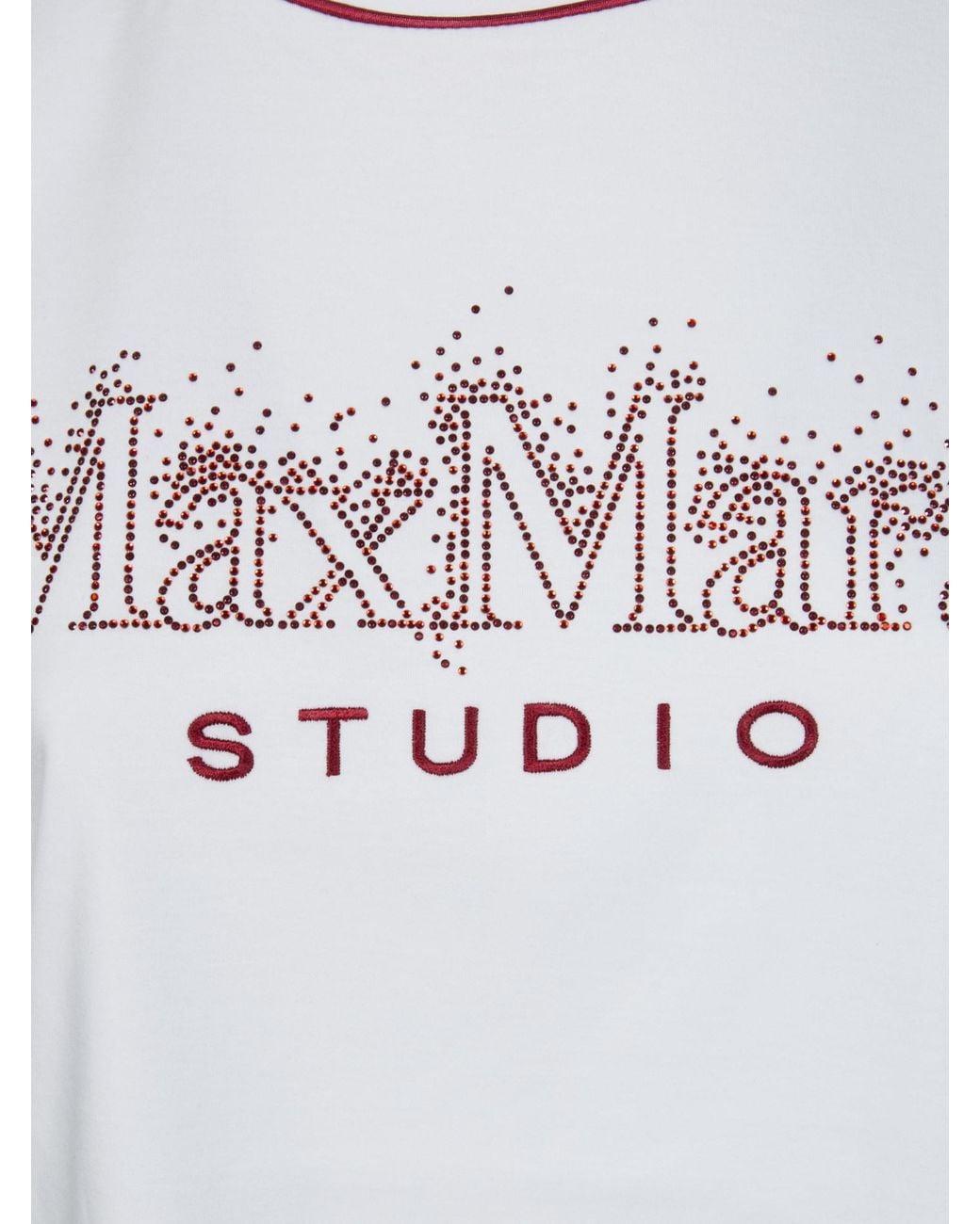 Max Mara White Studio Mstpugnale Crewneck T-Shirt