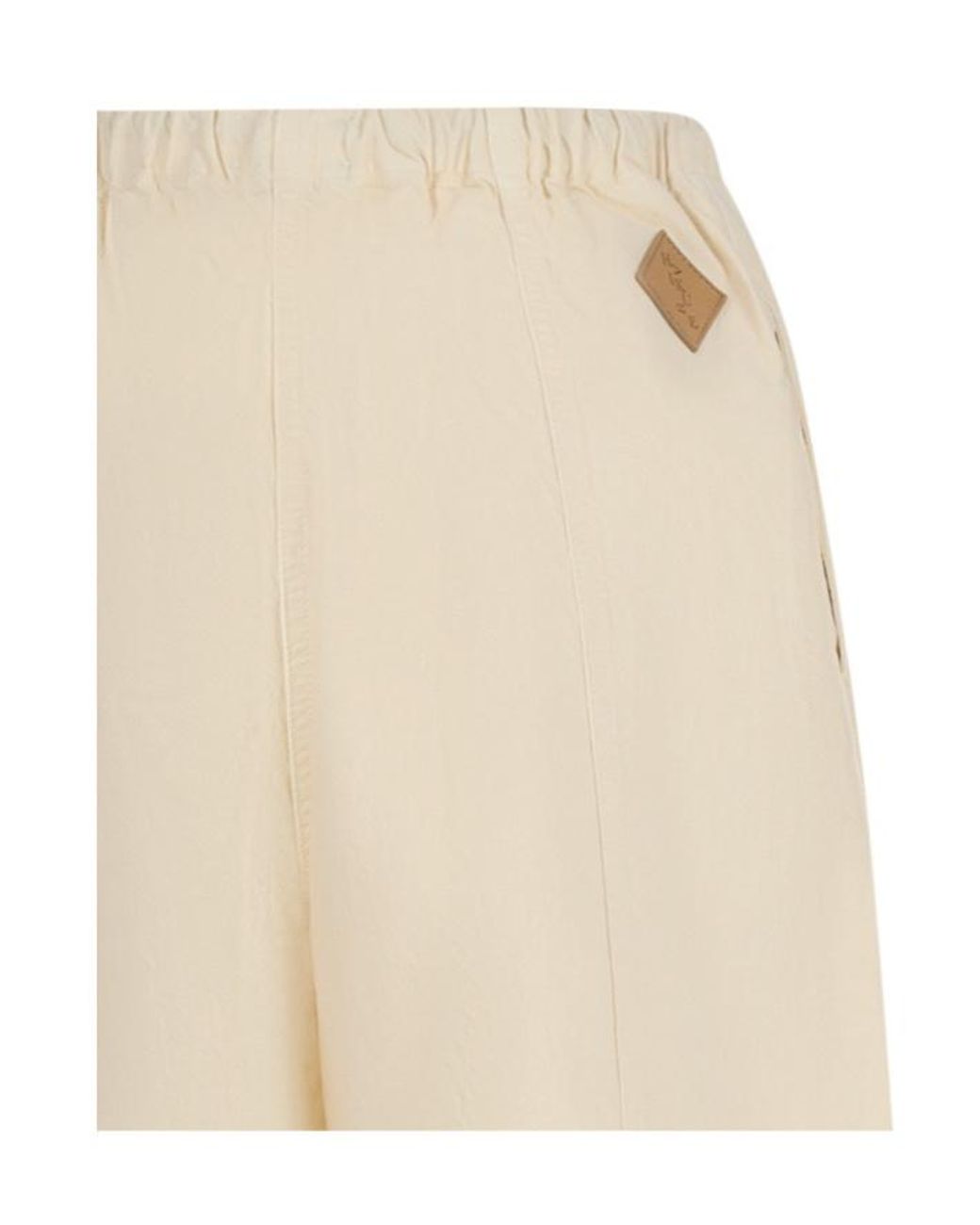 Haikure White Angel Twill Trousers