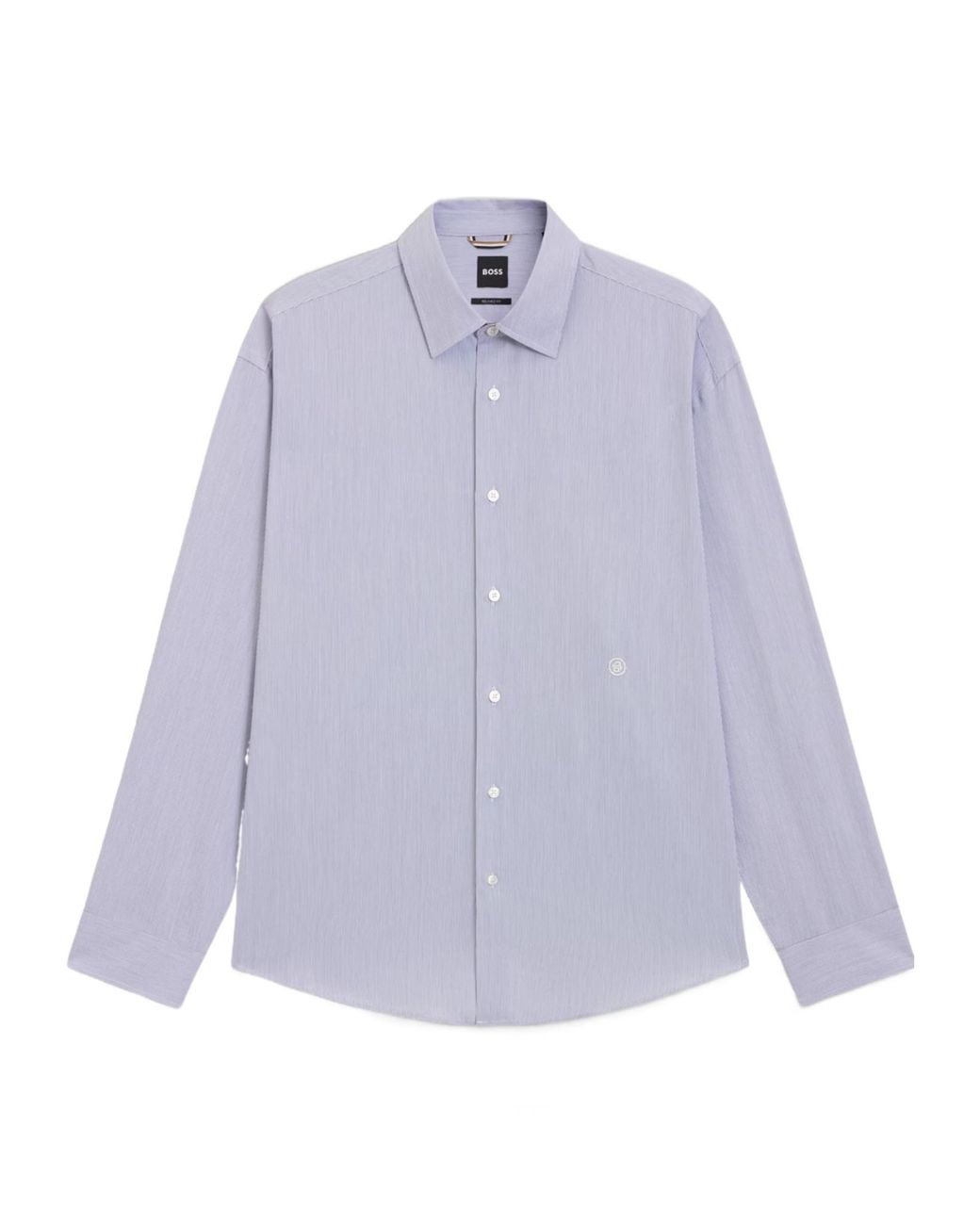 Boss Purple Relaxed-Fit Shirt for men