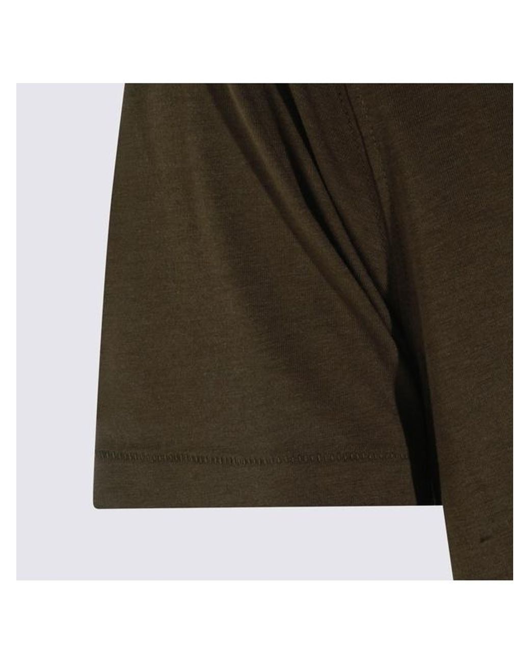 Tom Ford Green Short Sleeved Crewneck T-Shirt for men