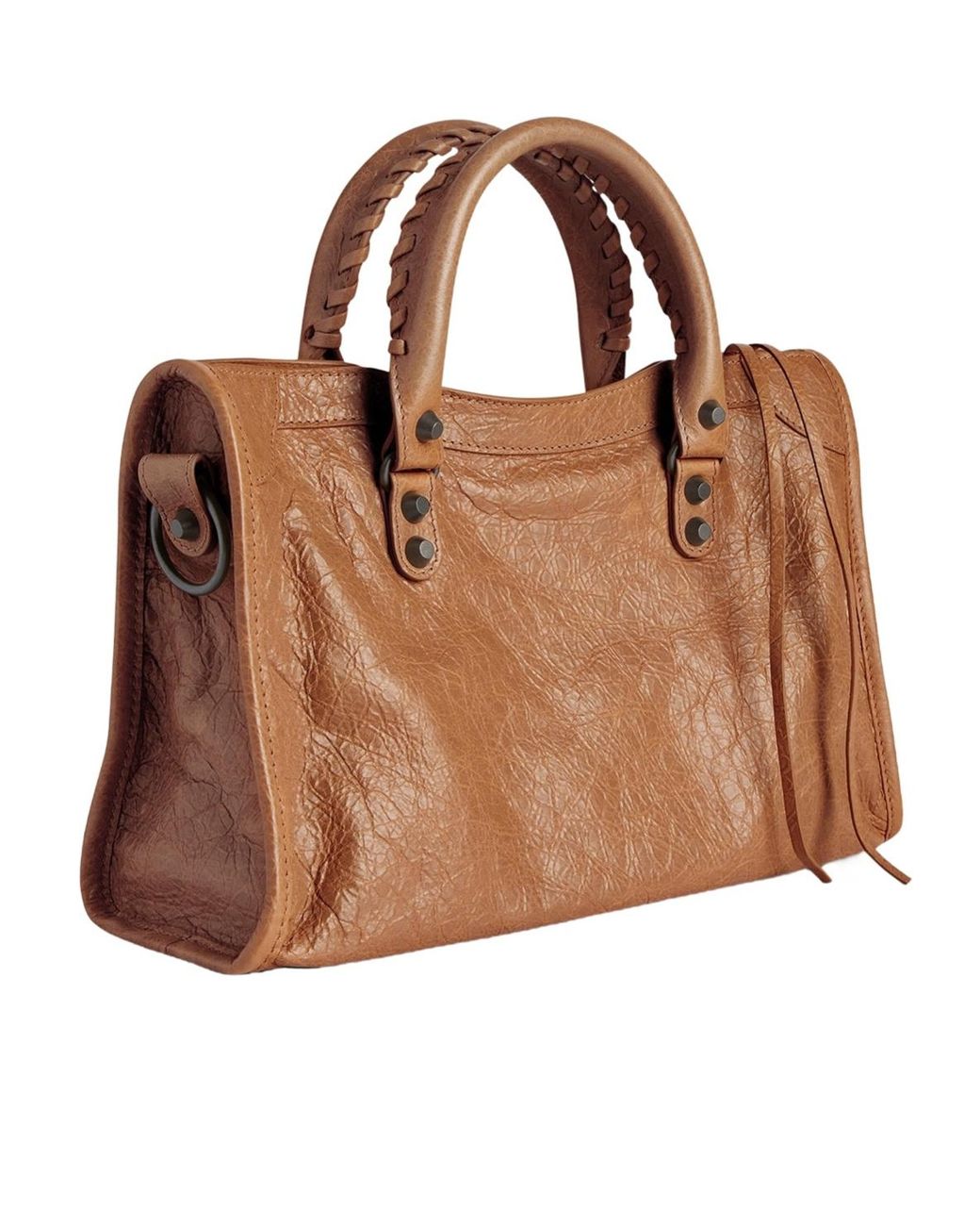 Balenciaga Brown Le City Small Tote Bag