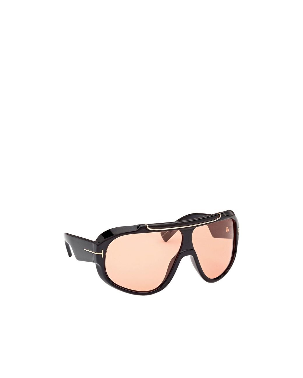 Tom Ford Natural Eyewear Photochormatic Rellen Shield Frame Sunglasses for men