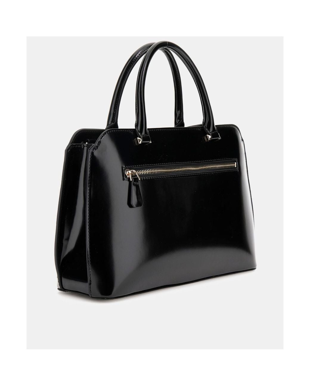 Guess Black Zippered Shoulder Bag