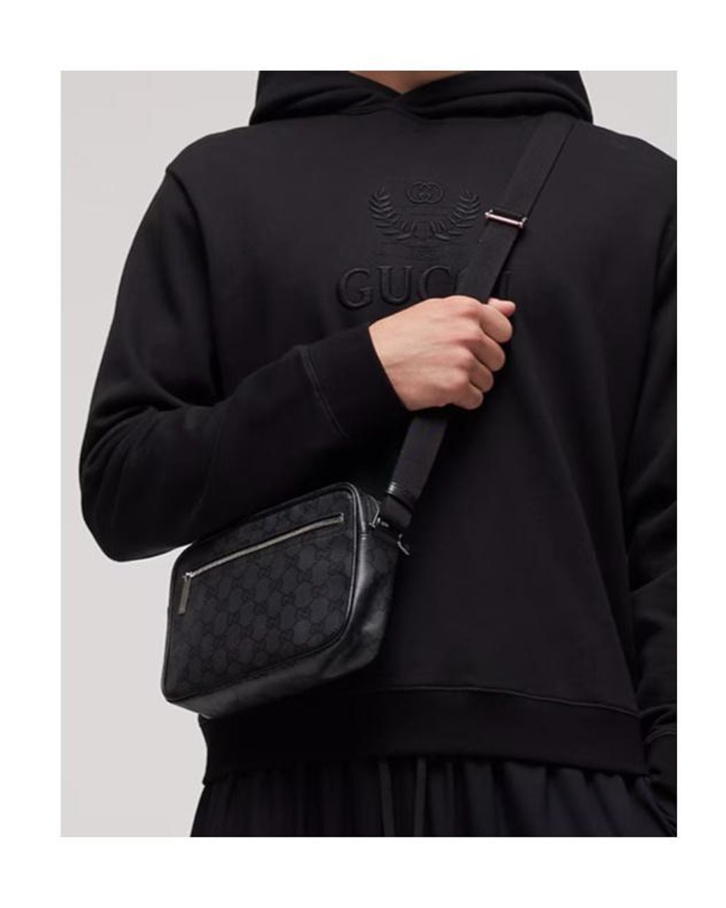 Gucci Black Essence Classic Mini Bag for men