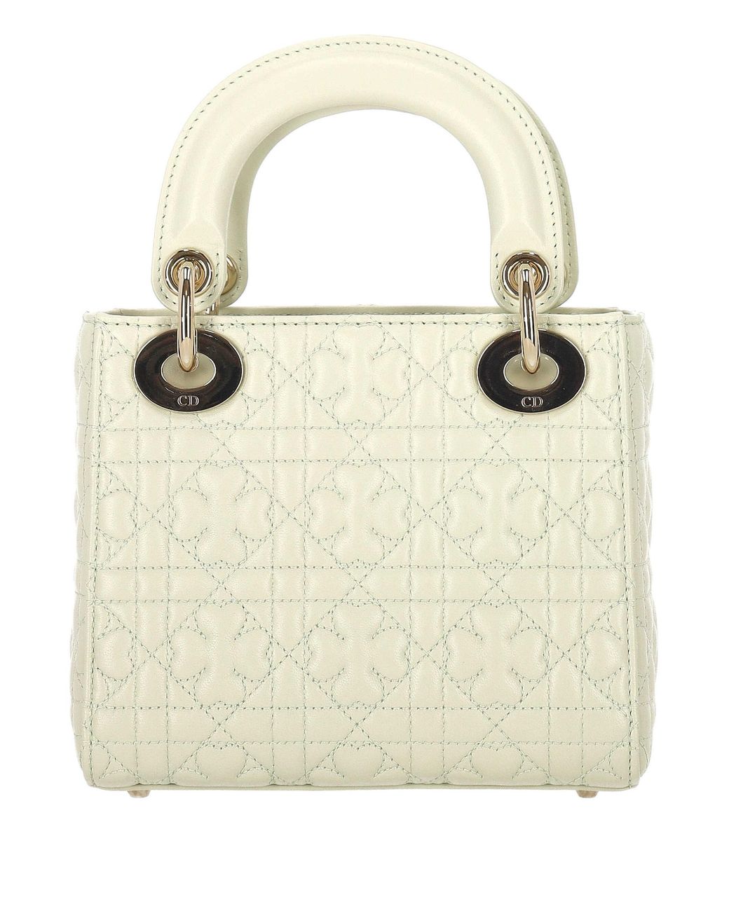 Dior White Logo Handbag