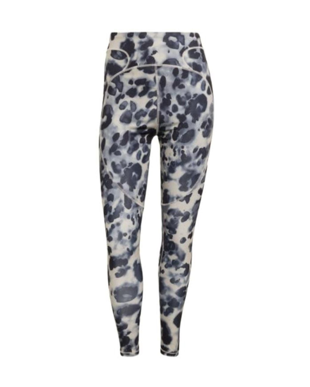 Adidas By Stella McCartney Blue Printed Performance Trousers