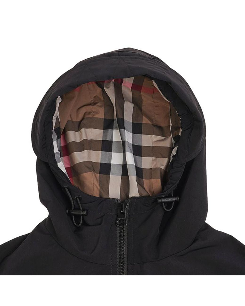 Burberry Black Hooded Jacket