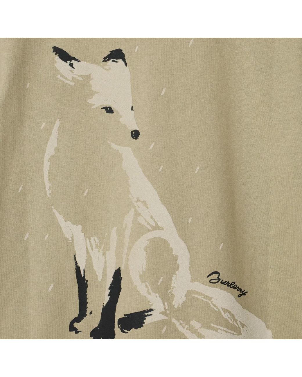 Burberry Natural Fox T-Shirt
