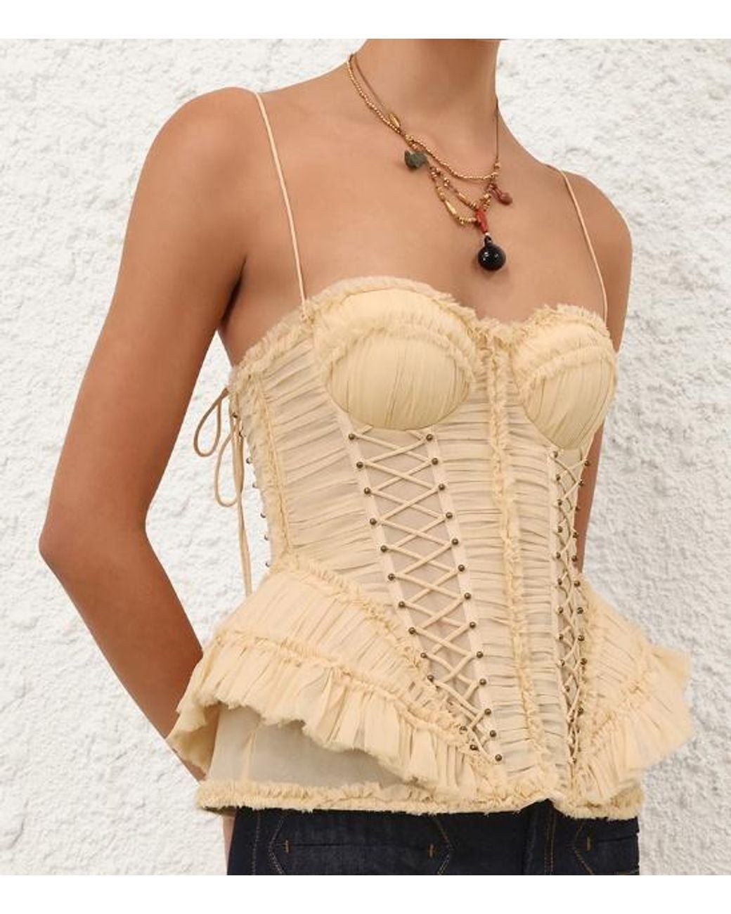 Zimmermann Natural Rebellion Frayed Top
