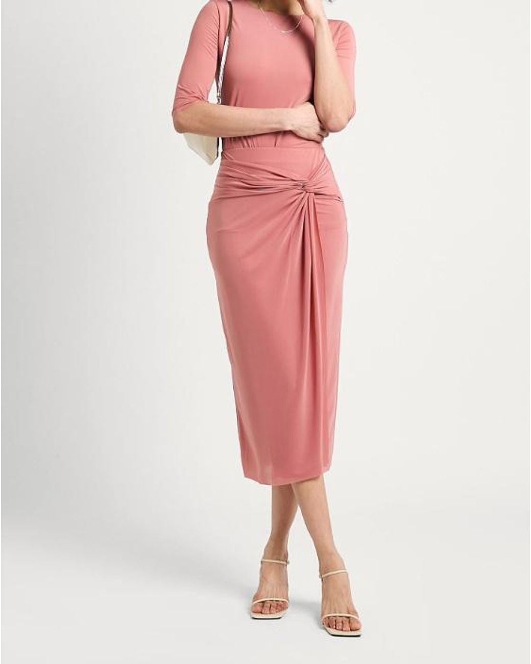 MAX&Co. Pink Midi Skirts