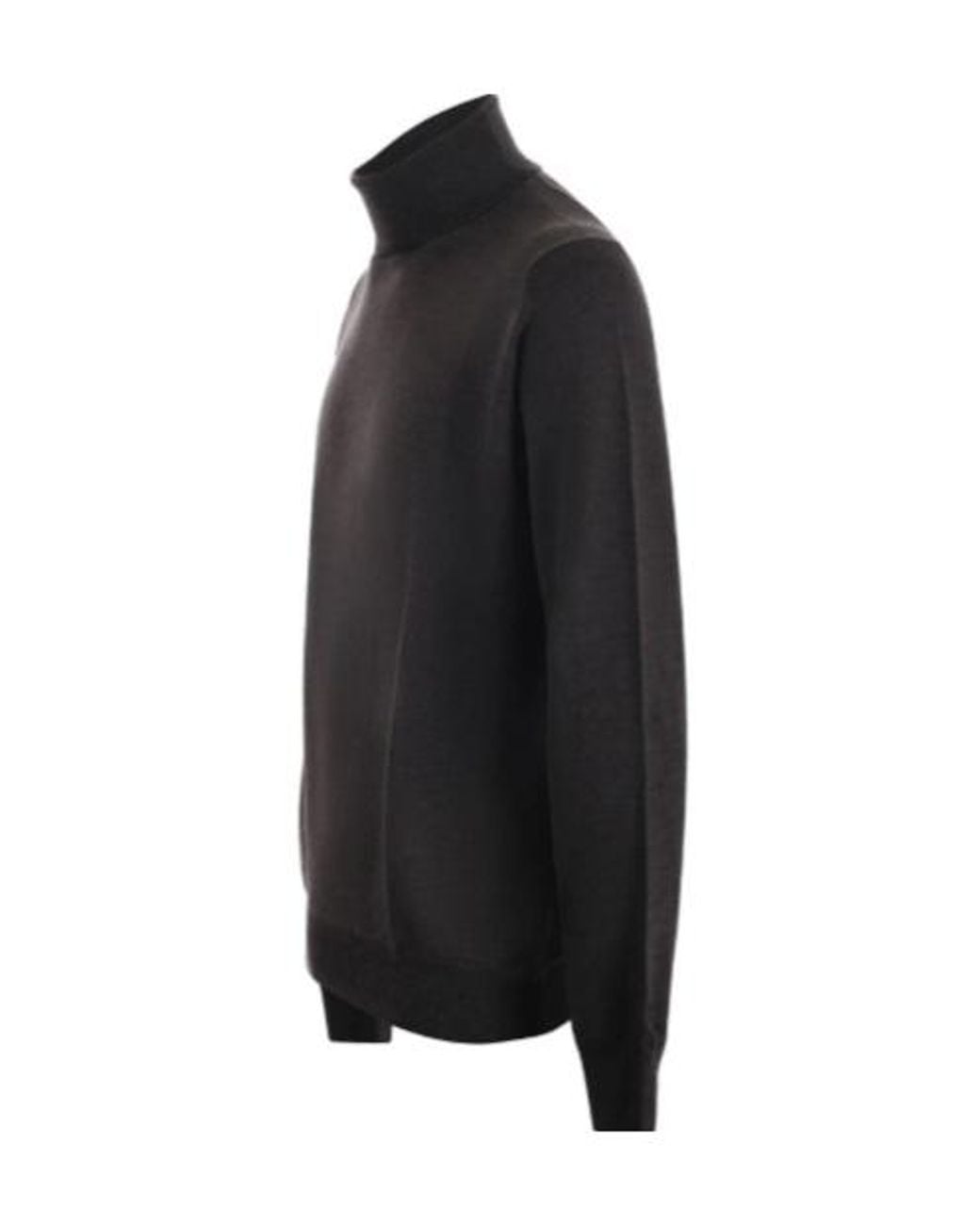 Tagliatore Black Miles Turtleneck Knitwear for men