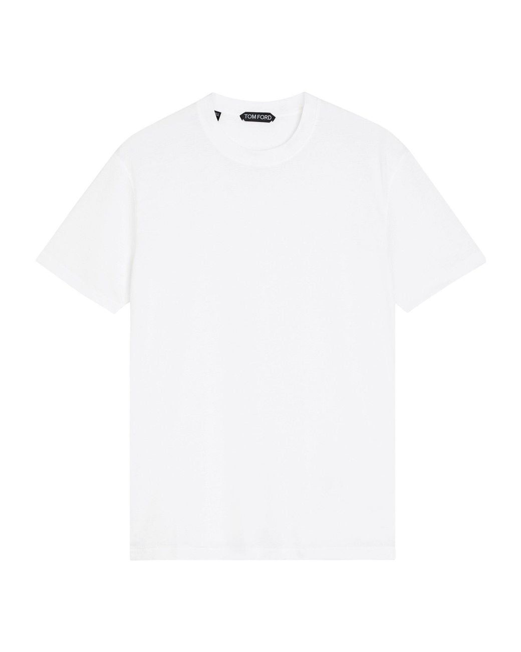 Tom Ford White Simple Short-Sleeved T-Shirt for men