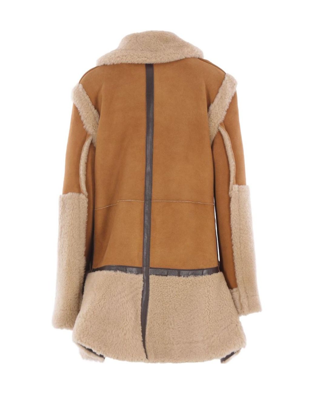 Sacai Natural Long-Sleeved Paneled Jacket