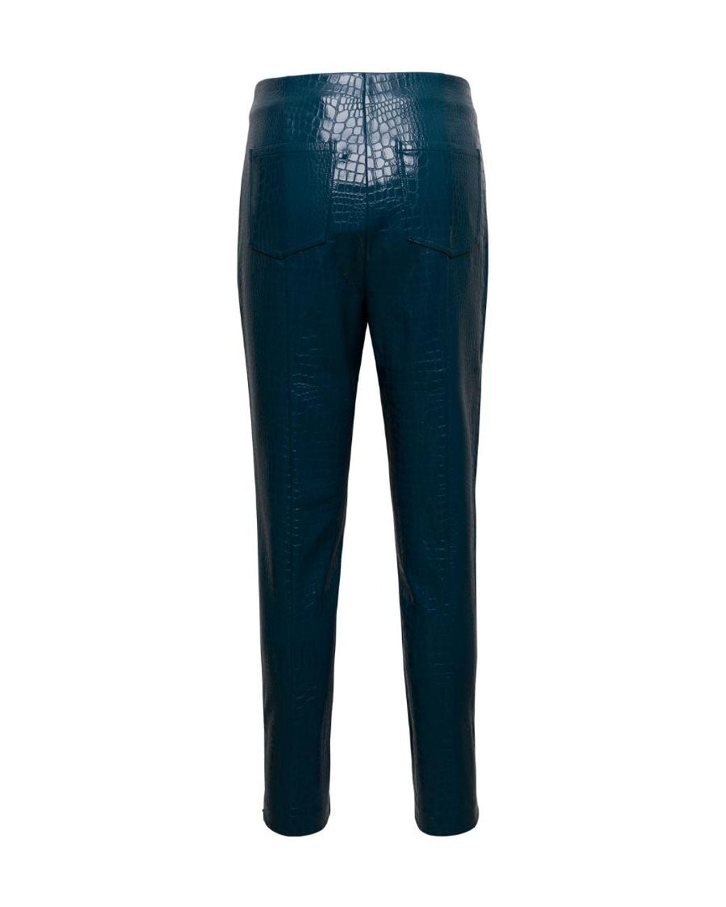 ROTATE BIRGER CHRISTENSEN Blue Logo Leggings