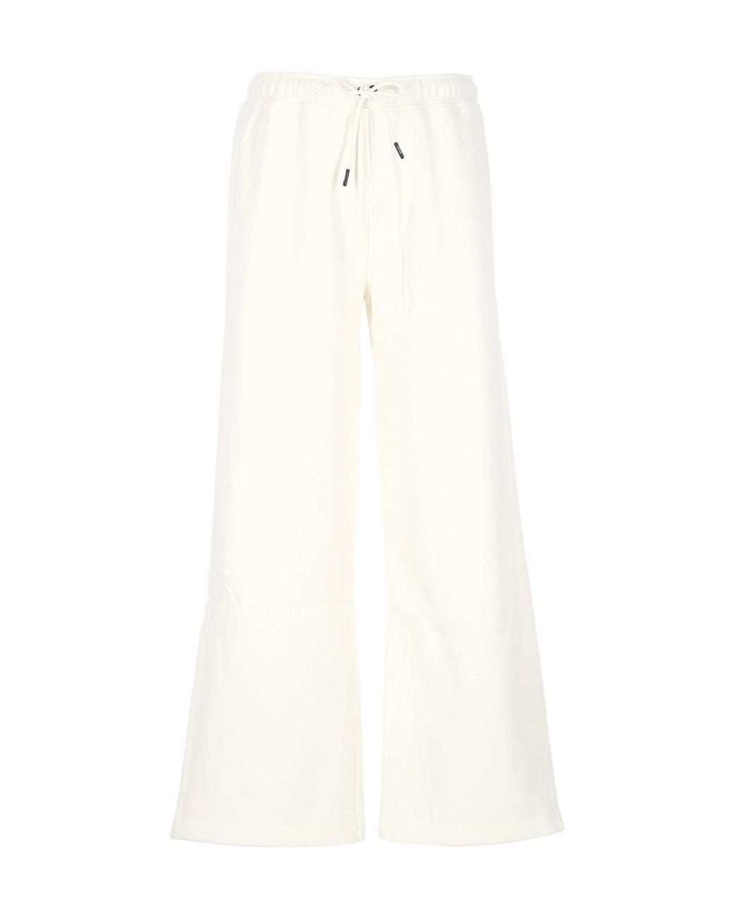 K-Way White Drawstring Wide-Leg Track Pants for men