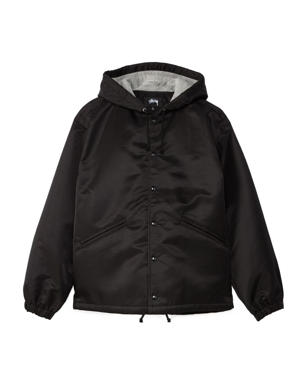 Stussy Black Long Sleeve Jacket for men