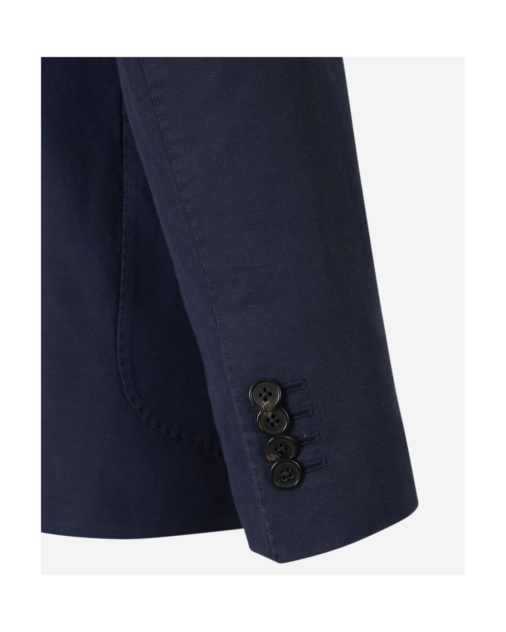 Incotex Blue Plain Tailored Suit for men