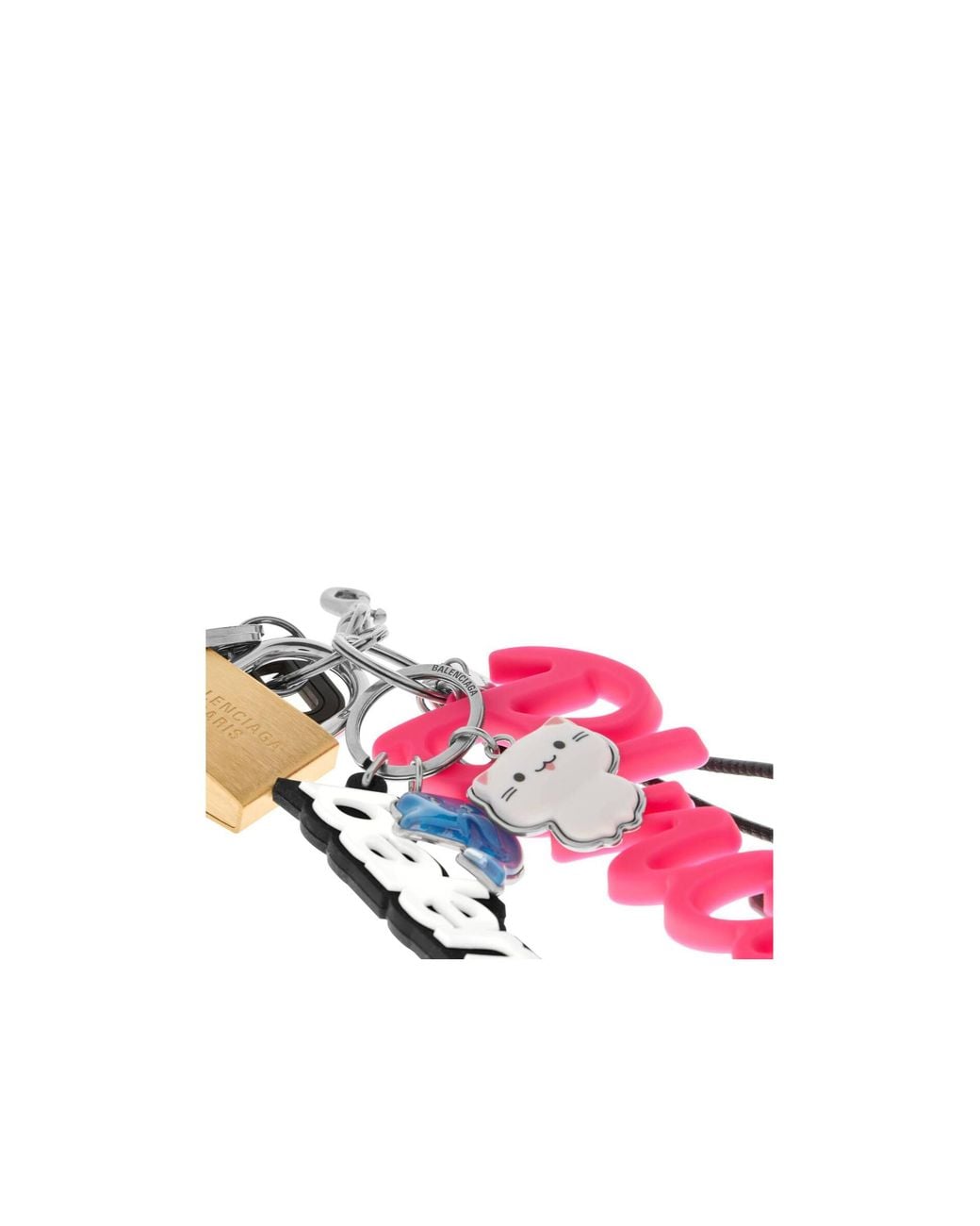 Balenciaga Red Turner Charm/Keychain