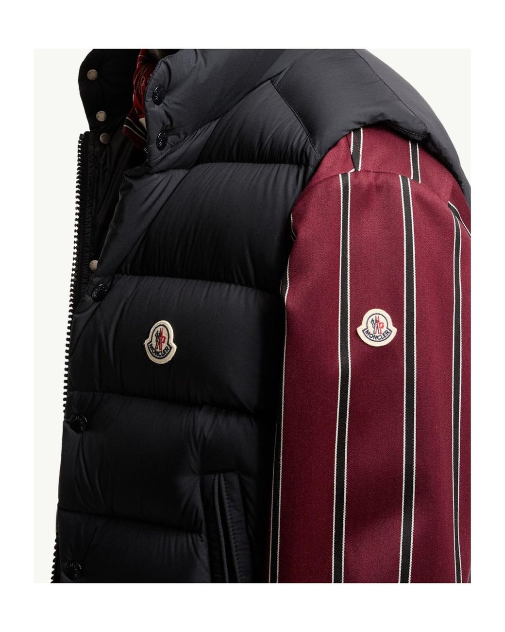 Moncler Black Tibb Zip-Up Padded Gilet for men