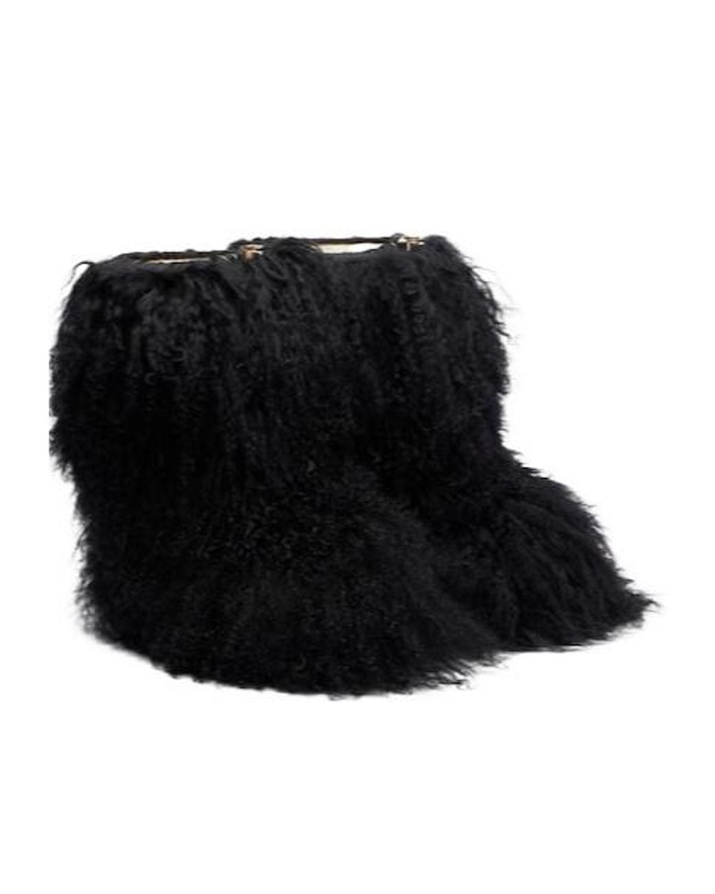 Bogner Black Les Arcs Shearling Snow Boots