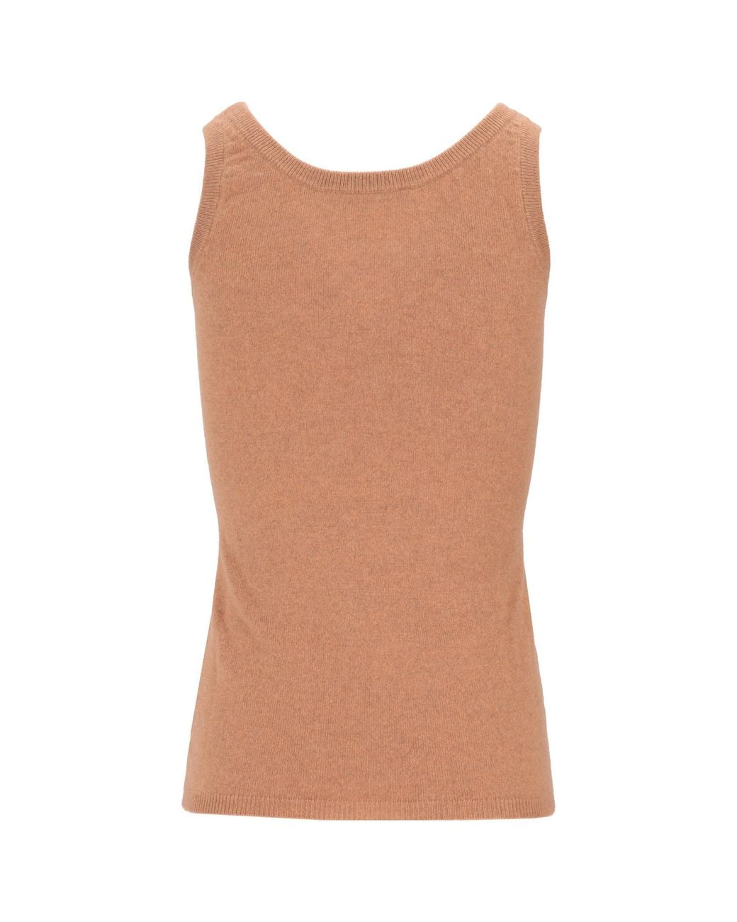 Lela Rose Brown Sleeveless Vest