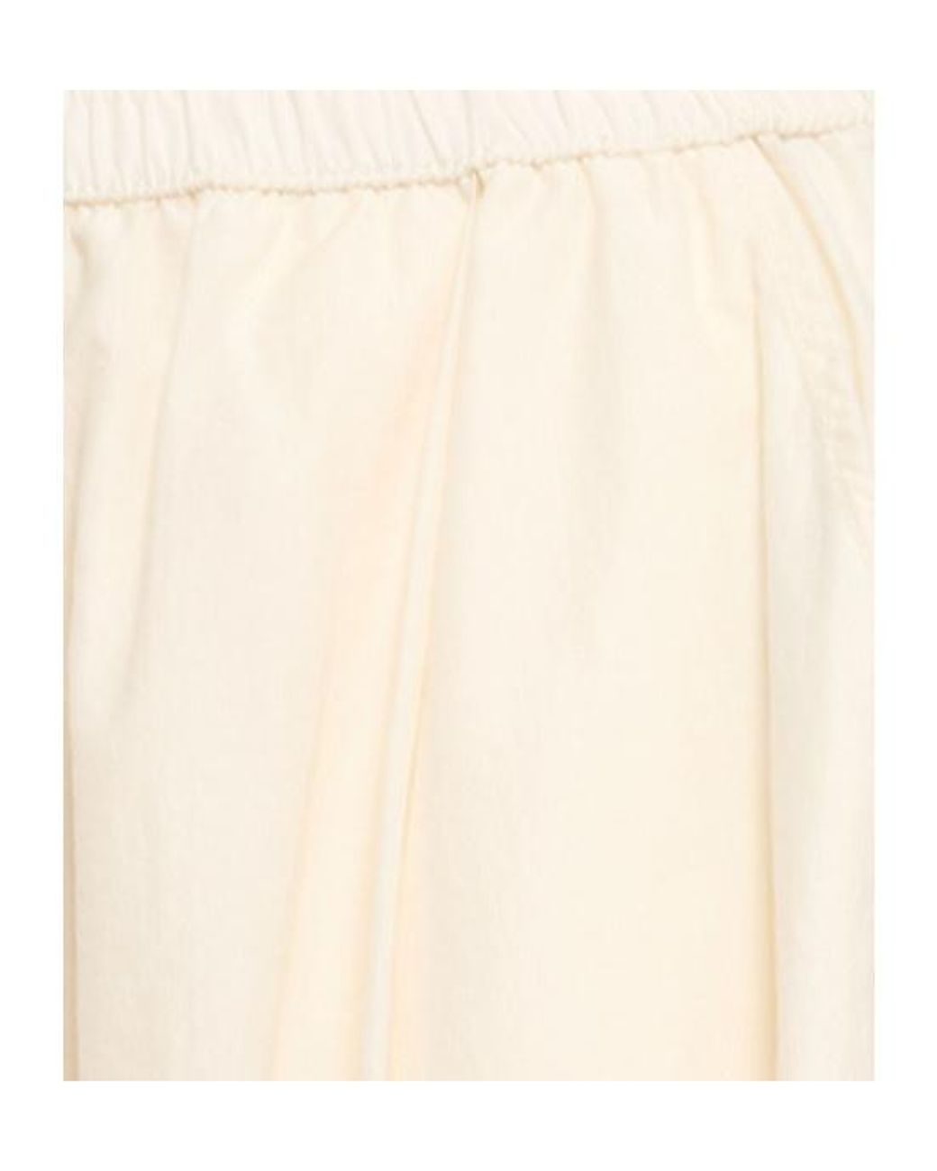 Philosophy Di Lorenzo Serafini White Elastic Waist Casual Pants