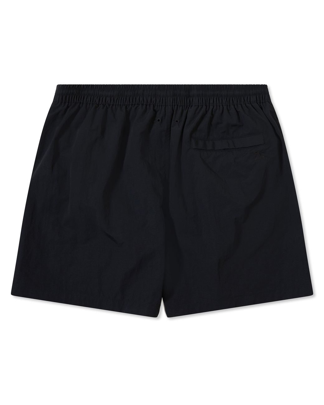 Burberry Black Solid Color Swim Shorts for men
