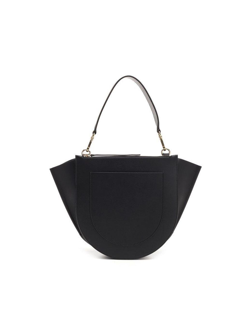 Wandler Black Hortensia Bag Medium Shoulder Bag