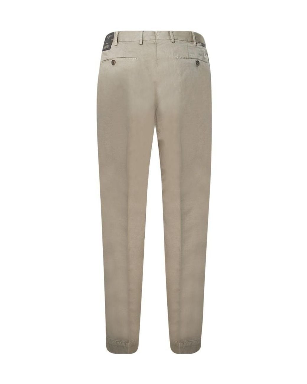Incotex Gray Pattern 54 Pleated Pants for men