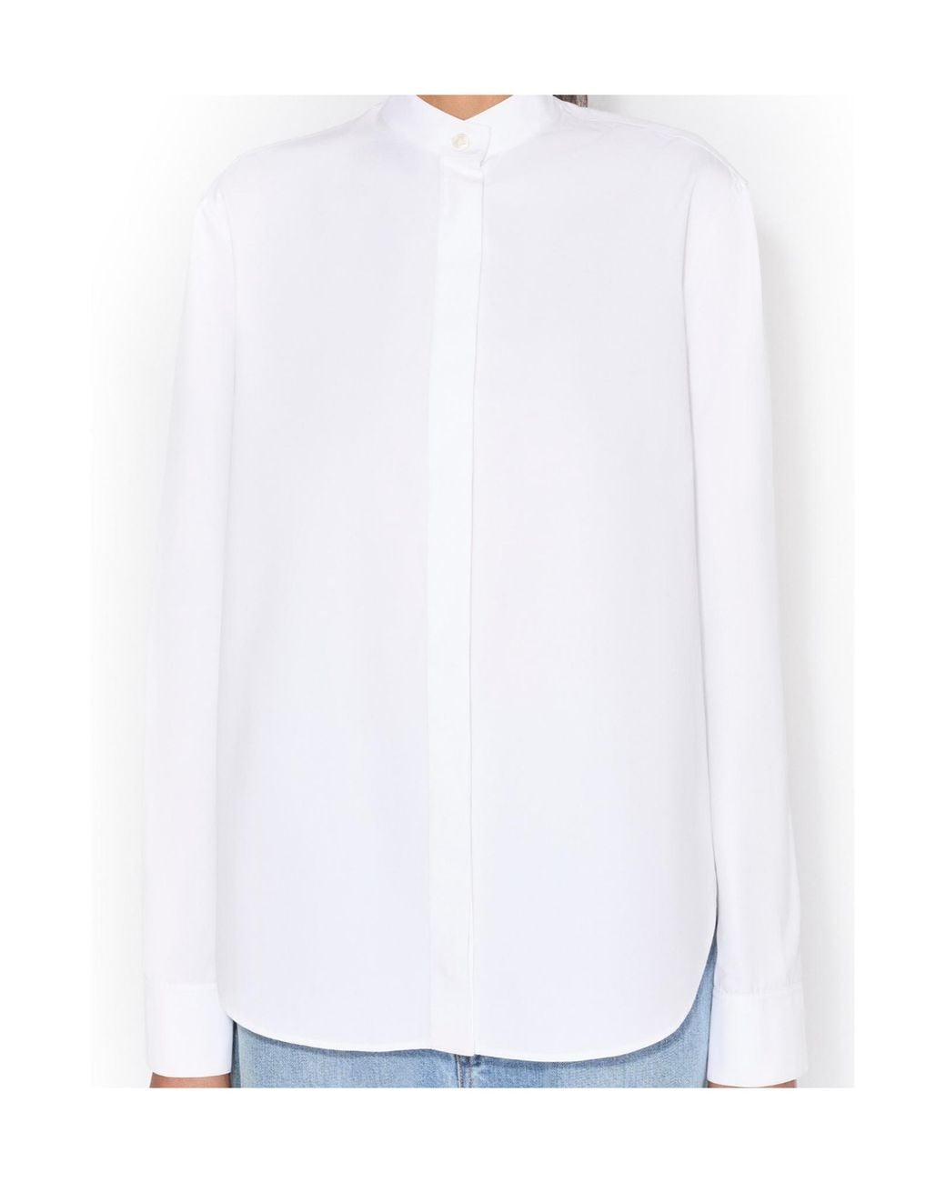 Alaïa White Alaïa Poplin Shirt