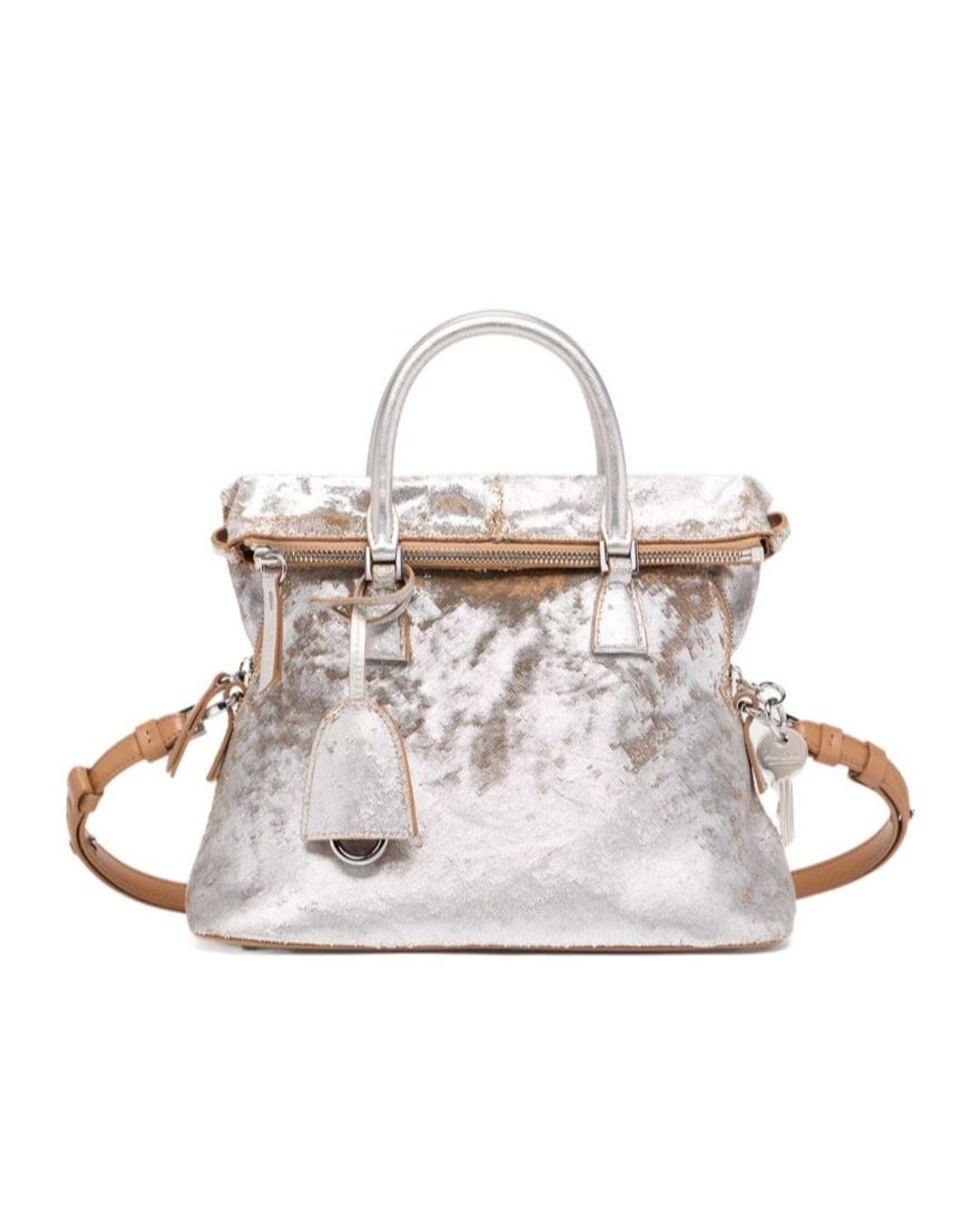 Maison Margiela White 5Ac Mini Soft Shoulder Bag