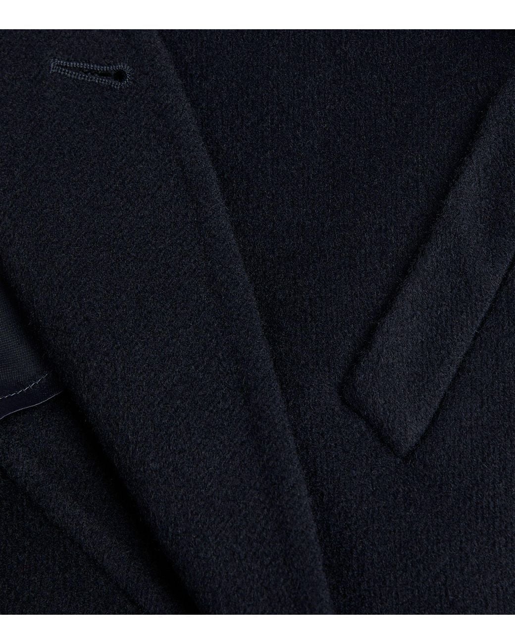 Giorgio Armani Blue Single-Breasted Long Coat for men