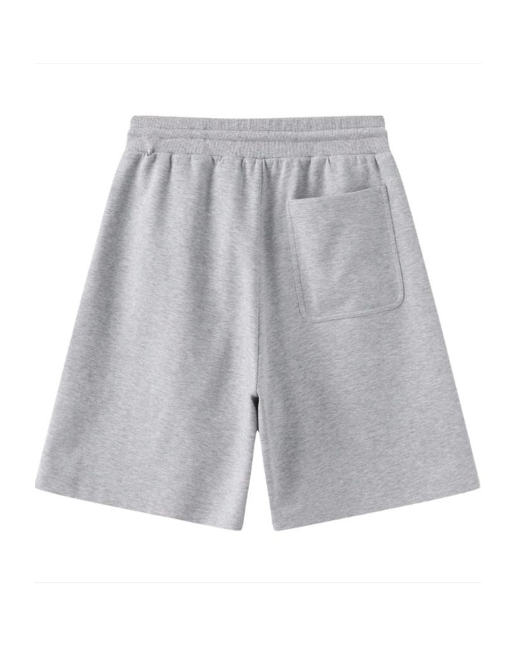 Marissa Chiara Gray Drawstring Shorts for men