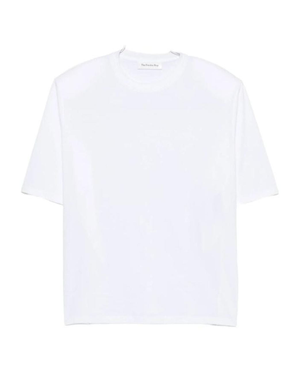Frankie Shop White Crew-Neck T-Shirt