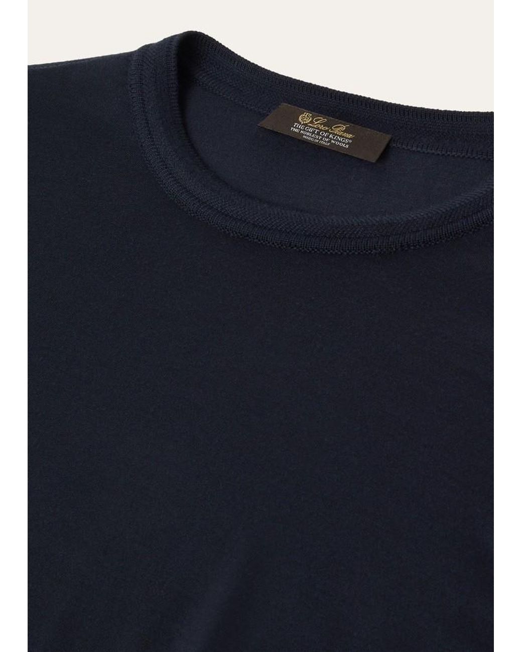 Loro Piana Blue Como The Gift Of Kings Top for men