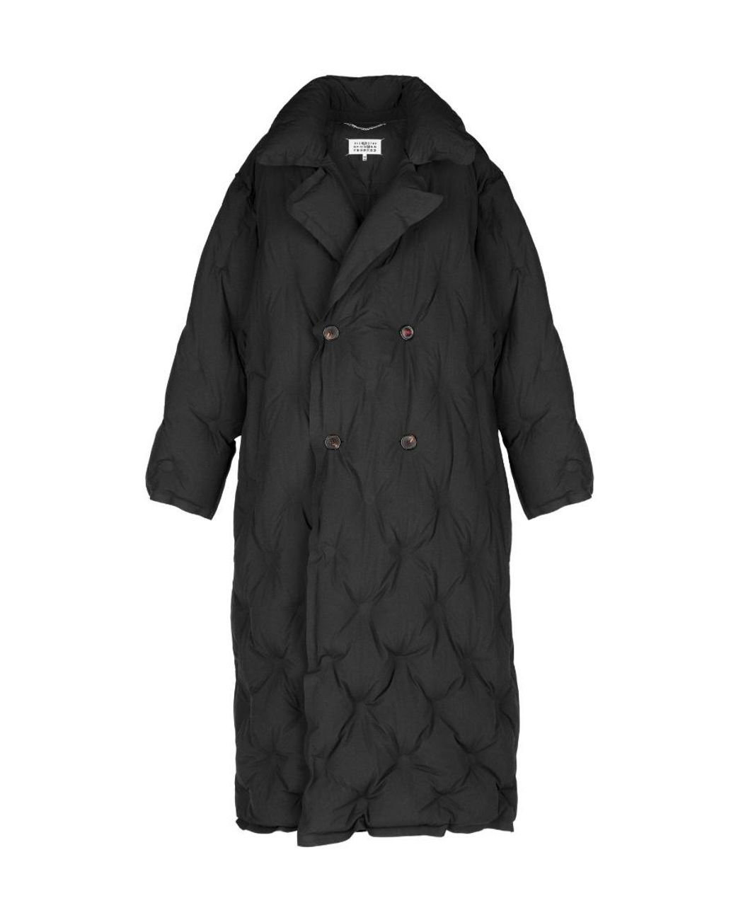 Maison Margiela Black Oversized Padded Coat