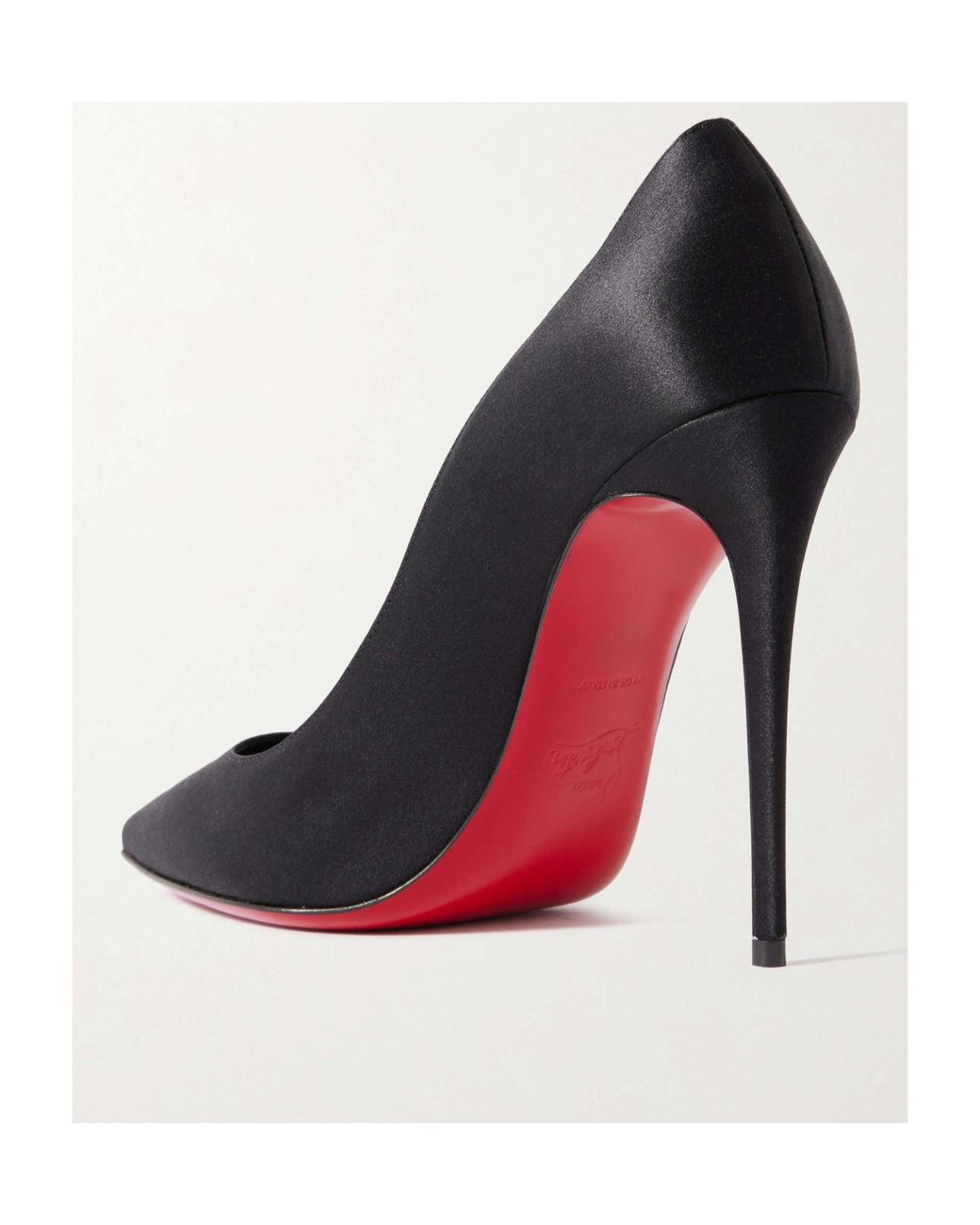 Christian Louboutin Black Pointed High Heels