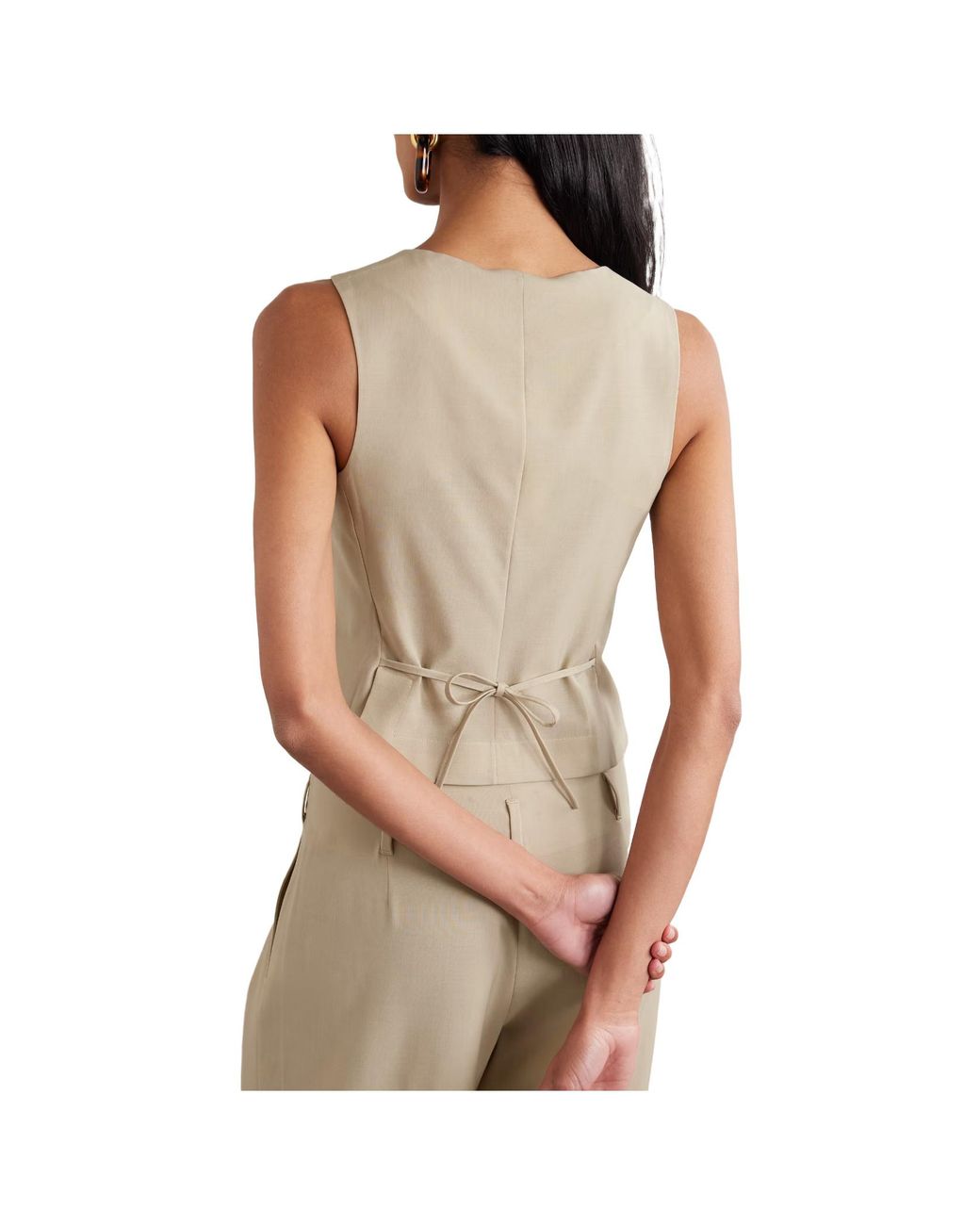 Kallmeyer Natural Wool-Blend Vest