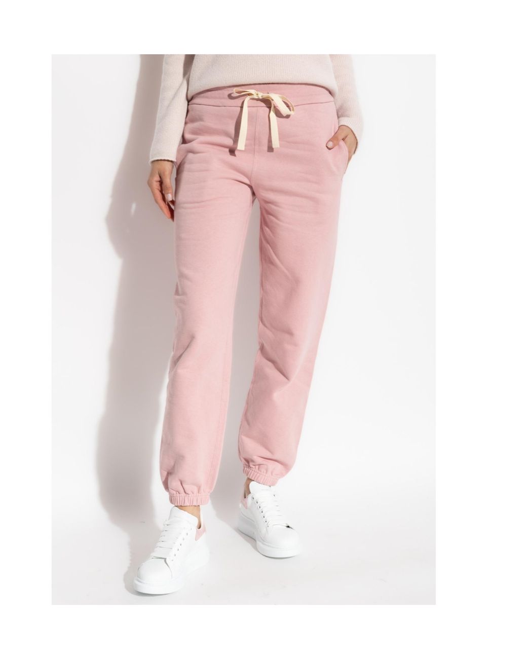 Jil Sander Pink Drawstring Sweatpants