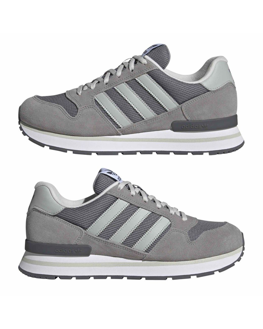 Adidas Originals Gray Classic And Simple Sports Shoes for men