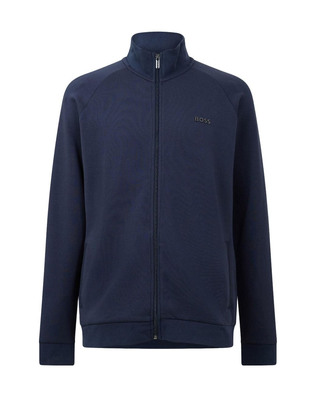 Boss Black Zip Sweat Jacket for men