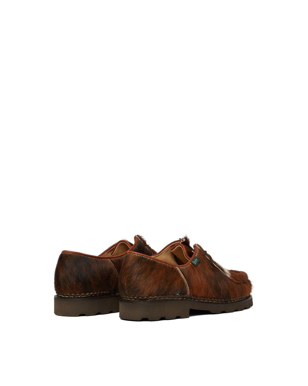 Paraboot Brown Michael Derby Lace-Up Shoes for men