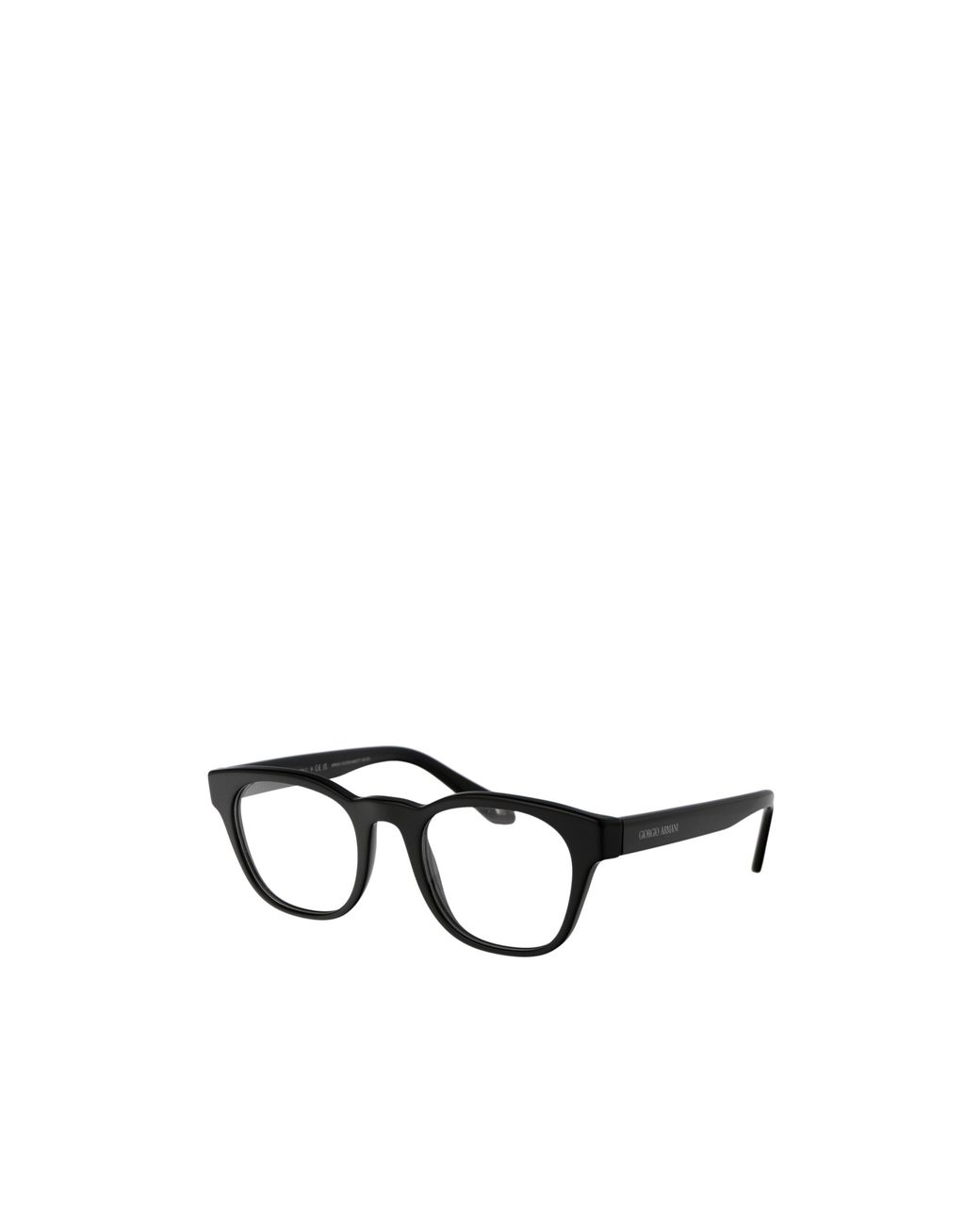Giorgio Armani White Round Frame Glasses for men