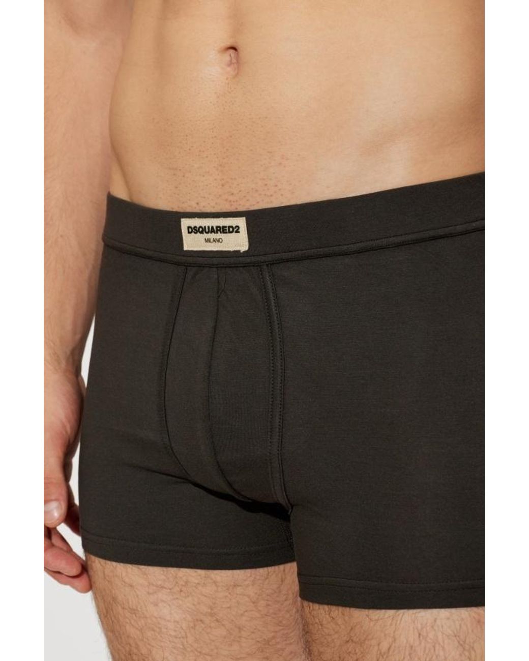 DSquared² Black Boxer Briefs for men