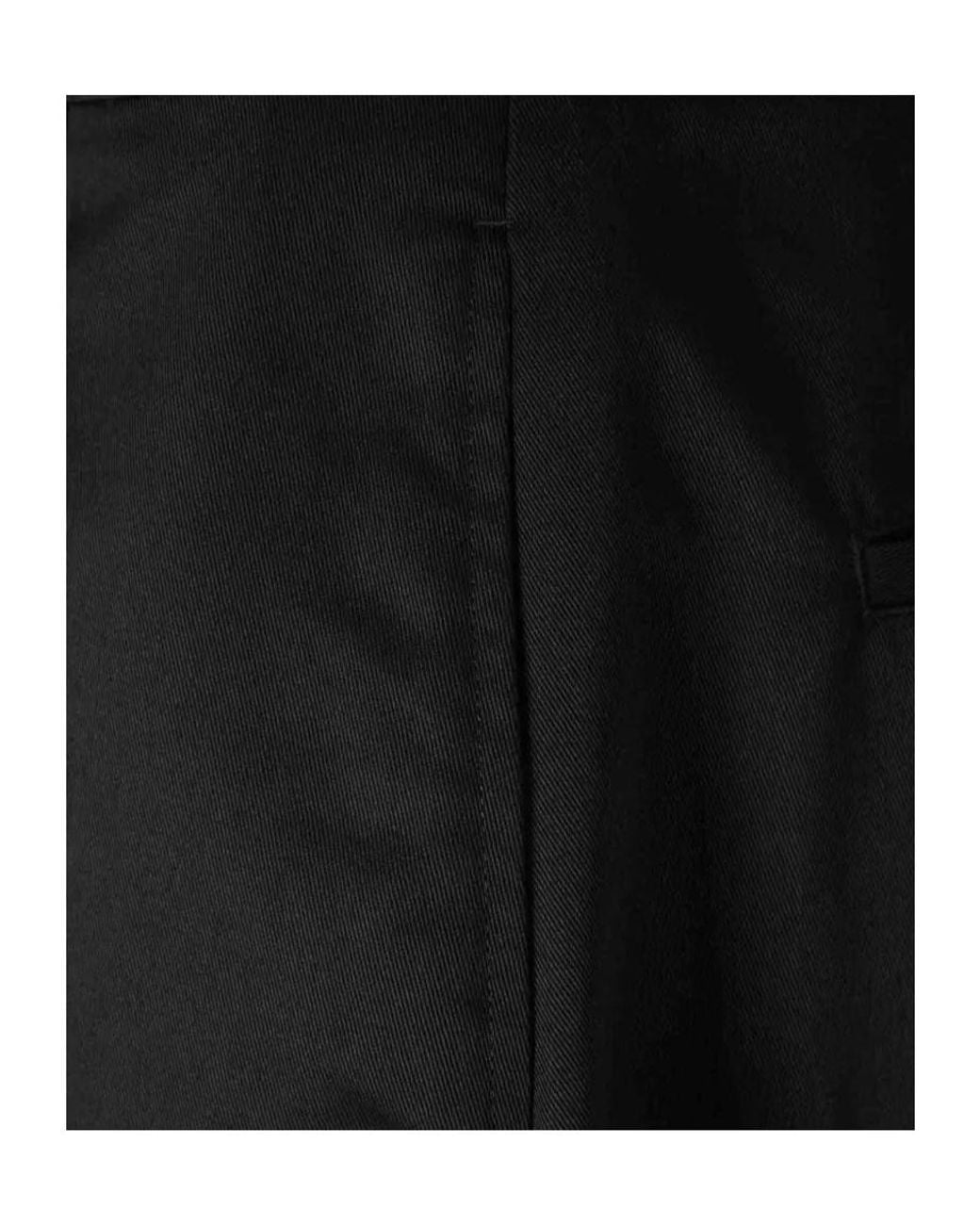 Willy Chavarria Black Wide-Leg Pants for men