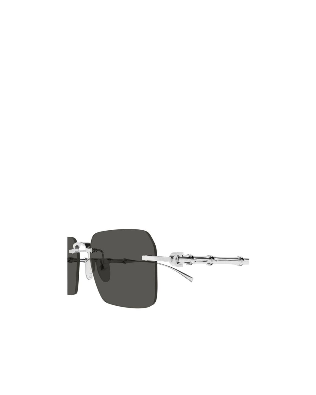 Gucci Multicolor Eyewear Frameless Rectangular Sunglasses for men