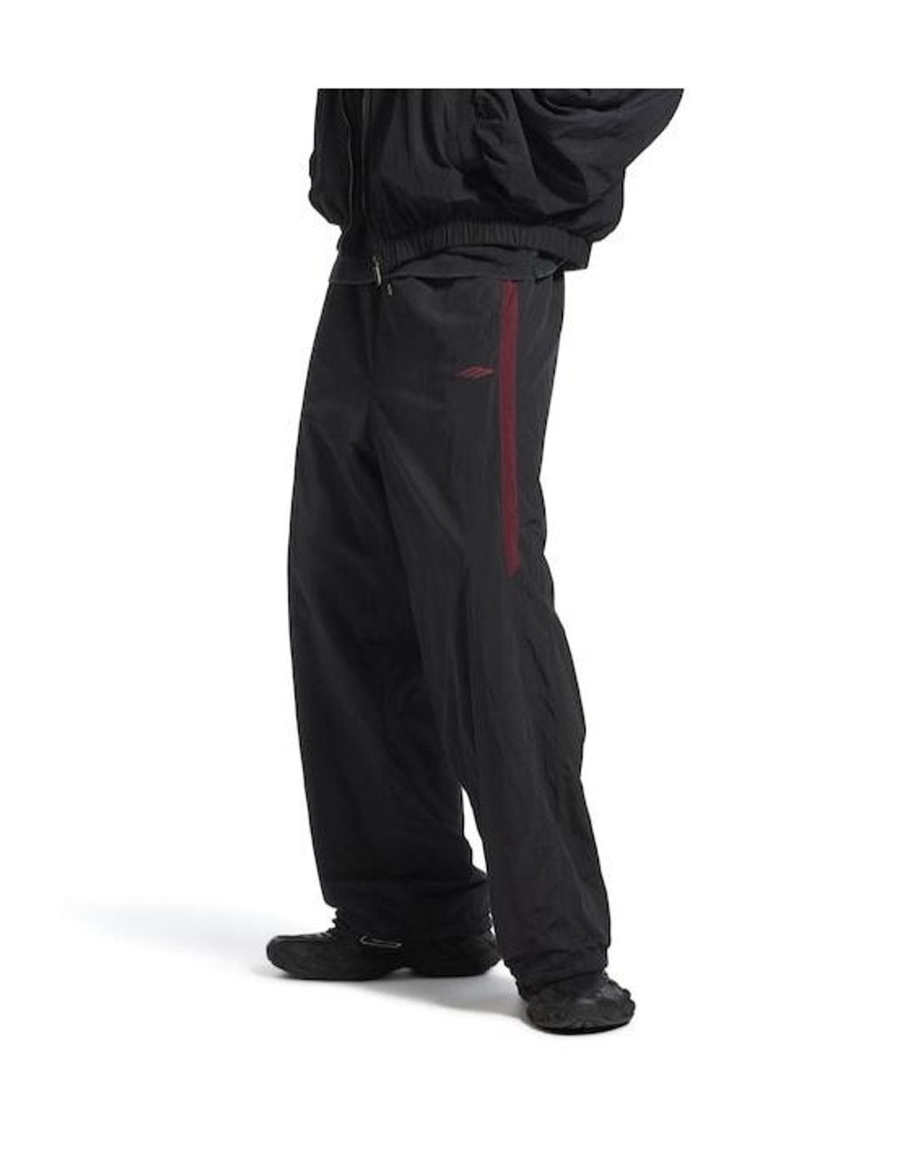Balenciaga Black Reversible Tracksuit Pants for men